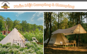 camping và glamping